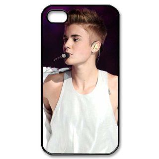 Diy Case Justin Bieber Iphone 4/4S Case Hard Case Fits Sprint, T mobile, AT&T and Verizon IPhone 4s Case 101674: Cell Phones & Accessories