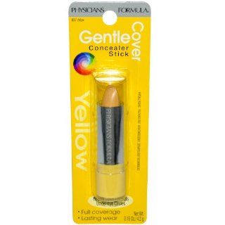 Physicians Formula Gentle Cover Concealer Stick, Yellow 837 : Concealers Makeup Or Neutralizing Makeup : Beauty