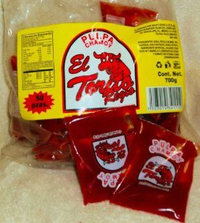 El Torito Regio Pulpitas De Chamoy Dulces Mexicanos Pulp Salted Candy 50 Pieces : Sour Flavored Candies : Grocery & Gourmet Food