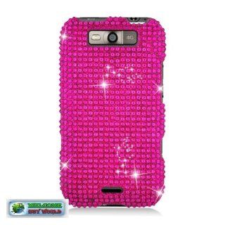 [Buy World] for Lg Connect 4g Ms840 Viper 4g Ls840 Full Diamond Case Hot Pink: Cell Phones & Accessories