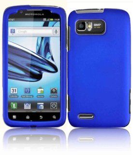 Blue Hard Case Cover for Motorola Atrix 2 MB865: Cell Phones & Accessories