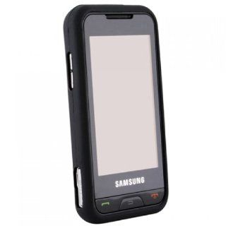 Wireless Xcessories Silicone Sleeve for Samsung SGH A867   Black: Cell Phones & Accessories