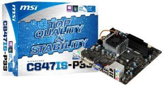 MSI Computer Corp.    DDR3 1333 Intel  LGA 1155 Motherboard C847IS P33: Computers & Accessories