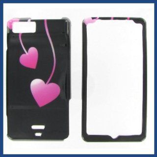 Motorola MB810 (DROID X) / MB870 (DROID X2) Love Drops Protective Case: Cell Phones & Accessories