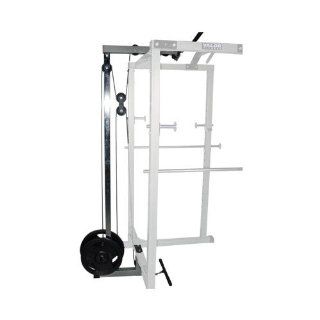 Valor Fitness BD 11L Lat Pull Attachment for BD 11 Hard Power Rack : Adjustable Weight Benches : Sports & Outdoors
