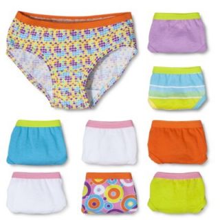 Hanes® Girls Assorted Print 9 Pack Hipsters