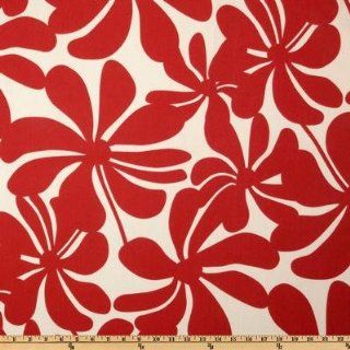 Premier Prints Indoor/Outdoor Twirly American Red Fabric: