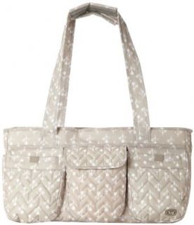 Lug Streetcar Short Tote Orchard Print, Sand Taupe, One Size: Clothing