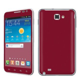 Samsung Galaxy Note i717 AT&T Vinyl Decal Protection Skin Ruby Red: Cell Phones & Accessories