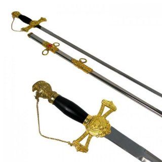 BladesUSA HK 893G Medieval Sword 33.75 Inch Overall : Martial Arts Swords : Sports & Outdoors