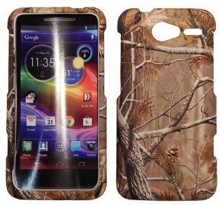 MOTOROLA ELECTRIFY M XT901 BROWN CAMO TREE OAK REAL MOSSY HARD CASE COVER: Cell Phones & Accessories