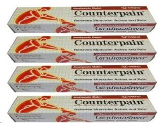 Counterpain muscle pain relief cream 30 grams (pack 4): Health & Personal Care
