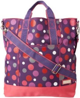 Hadaki French Market HDK843 Tote, Bouncing Ball Berry, One Size: Tote Handbags: Clothing