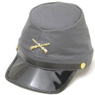 Civil War Confederate Kepi Hat: Costume Headwear And Hats: Clothing