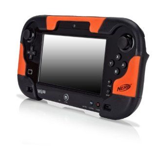 Wii U Gamepad Nerf Armor   Orange: Nintendo Wii U;: Video Games
