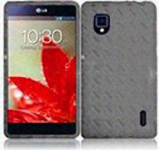 Clear Gray Smoke Flex Cover Case for LG Optimus G LS970 Cell Phones & Accessories