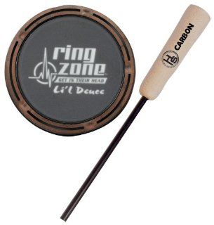 Hunters Specialties Li'L Deuce Ring Zone Glass Friction Pan Calls  Turkey Calls And Lures  Sports & Outdoors