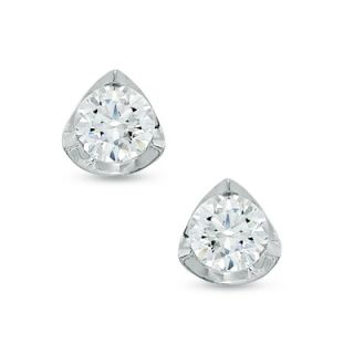 CT. T.W. Certified Canadian Diamond Solitaire Stud Earrings in 14K