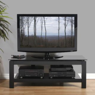 Plateau SL Series 50 TV Stand SL 2V (50) (B) Glass Color: Black