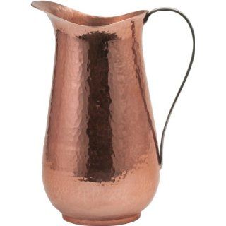 Sertodo Copper Pitcher and 4 Moscow Mule Mugs Bundle: Kitchen & Dining