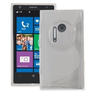 Fosmon DURA S Series Flexible SLIM Fit TPU Case for Nokia Lumia 1020 / EOS / 909 (Clear): Cell Phones & Accessories