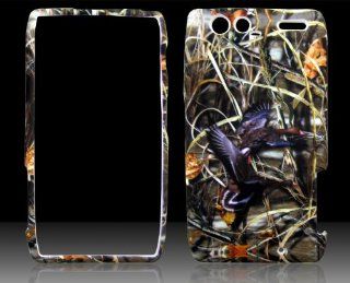 Verizon Motorola Droid Razr Maxx XT913 Tree Oak Camo Duck Rubberized Hard Cover Case Snap on: Cell Phones & Accessories