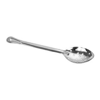 11" Stainless Steel Perforated Serving / Basting Spoon * Professional Quality *: Kitchen & Dining