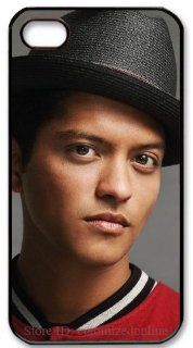 iphone 4/4s hard case fitted case cover with singer Bruno Mars logo (PC material) by cutomizedonline: Cell Phones & Accessories