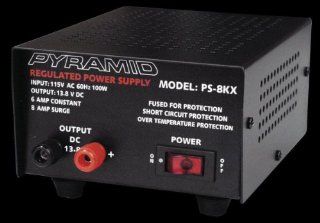 Pyramid PS8KX 6 Amp Power Supply : Vehicle Power Inverters : Car Electronics