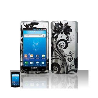 Black Swirl Hard Cover Case for Samsung Captivate SGH I897: Cell Phones & Accessories