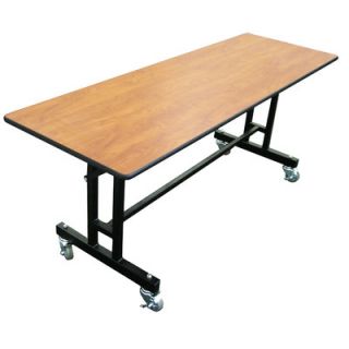 AmTab Manufacturing Corporation Rectangular Folding Table CB Size: 29 H x 96