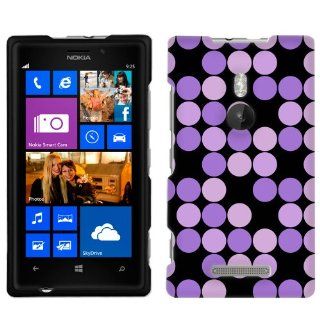 Nokia Lumia 925 Fashion Lavender Dots Phone Case Cover: Cell Phones & Accessories