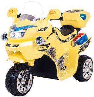 Lil' Rider 80 KB901Y FX 3 Wheel Battery Powered Bike, Yellow: Toys & Games