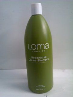 Loma Organics Repairative Creme Shampoo   33.8 oz : Hair Shampoos : Beauty