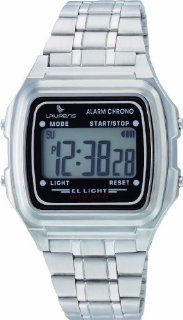 Laurens Kid's L116J904Y Digital Multifunction Silver Strap El Backlight Watch: Watches
