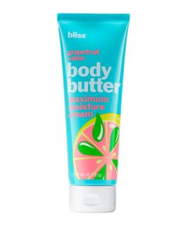 grapefruit aloe body butter maximum moisture cream   Bliss