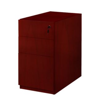 Mayline Luminary 3 Drawer File Pedestal PBBF19C / PBBF19M Finish Cherry