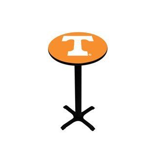 University of Tennessee Pub Table   Black Pedestal   42" H   Sports Fan Tables