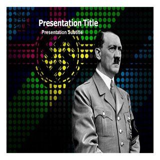 Hitler Powerpoint Templates   Hitler Powerpoint (PPT) Presentation Slides: Software