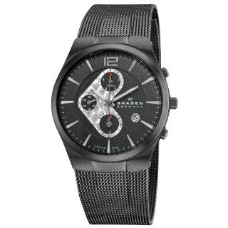 Skagen Men's 906XLTBB Titanium Titanium Chronograph Watch Skagen Watches