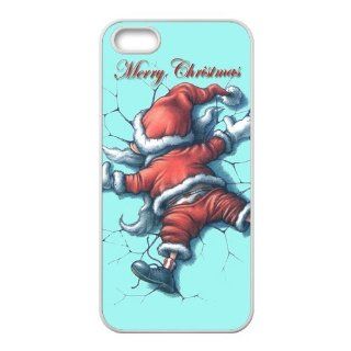 "The Gracious Santa Claus" Printed Case Cover for Apple iPhone 5,5S WS 2013 01688: Cell Phones & Accessories
