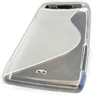 Motorola Droid Razr HD XT910 CLEAR TRANSPARENT TPU SOFT CANDY CASE SKIN COVER ACCESSORY PHONE: Cell Phones & Accessories