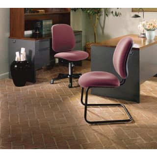 HON 7700 Series Swivel Task Chair HON7701AB10T Fabric Burgundy