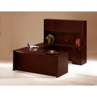 Mayline Corsica Executive Suite with Wood Door Hutch CT2CRY / CT2MAH Finish: 