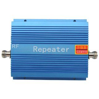 GSM 950mw Mobile Phone Signal Amplifier RF Repeater   Blue: Cell Phones & Accessories