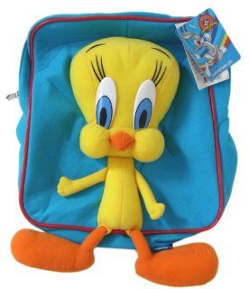Looney Tunes Tweety Bird Plush Backpack bag: Toys & Games