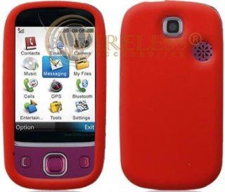 Diamond Silicone Skin Cover Case Transparent Hot Pink For LG Vu CU920: Cell Phones & Accessories