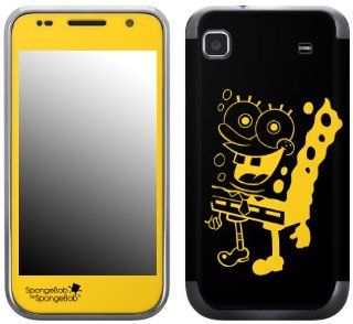 MusicSkins, MS SBSB20275, SpongeBob by SpongeBob   Iconic, Samsung Galaxy S 4G (SGH T959V), Skin: Cell Phones & Accessories