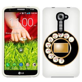 Sprint LG G2 Antique Telephone Dial Plate Phone Case Cover: Cell Phones & Accessories