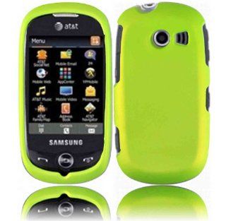 Neon Green Hard Case Cover for Samsung Flight 2 A927 Cell Phones & Accessories